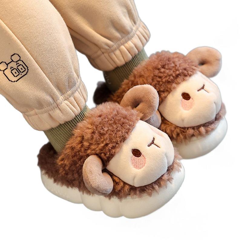 Zachte Kinderpantoffels met Antislip Zool