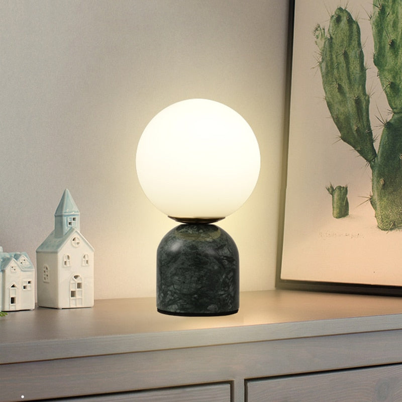 Marbela luxe marmeren tafellamp