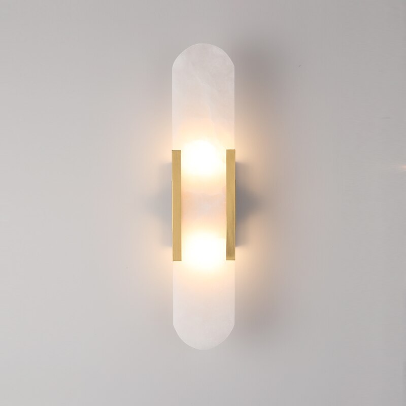 Luxe Marmeren LED Wandlamp