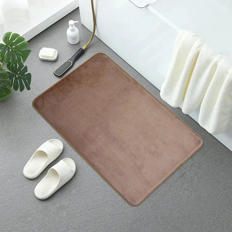 Zachte antislip badmat