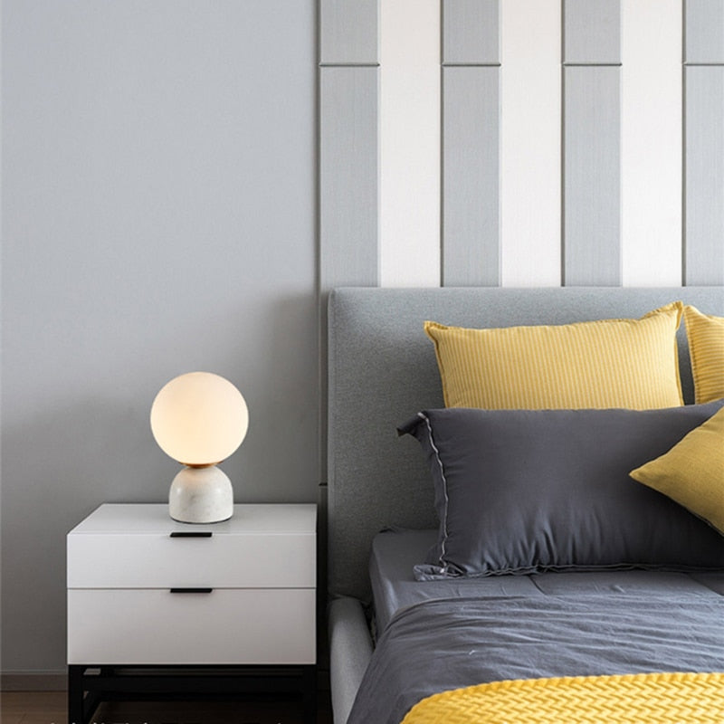 Marbela luxe marmeren tafellamp