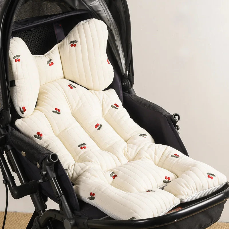 Mousseline Katoenen Kinderwagenkussen