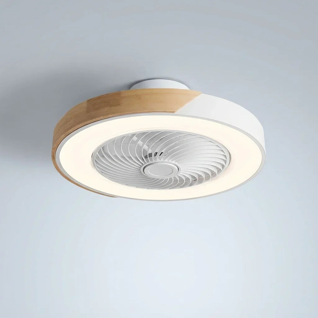 Plafondventilator met LED-lamp en afstandsbediening