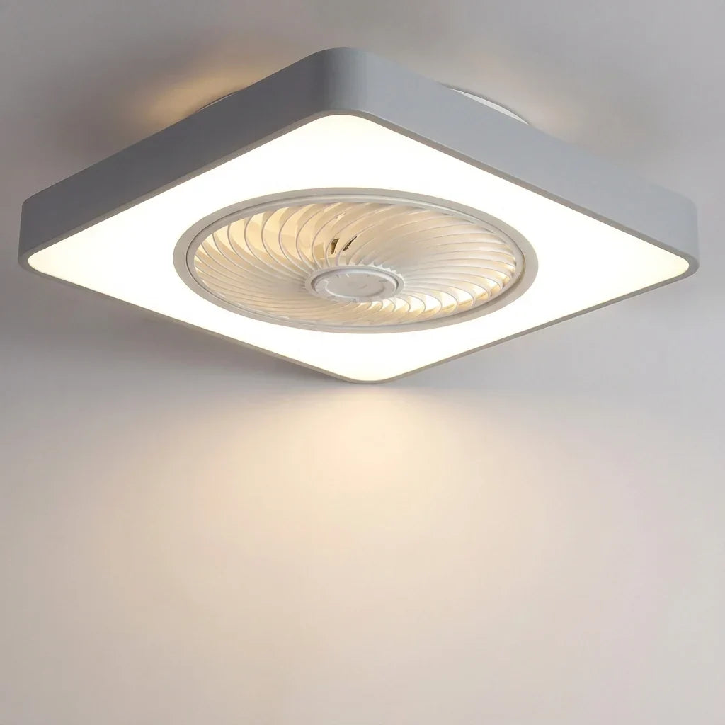 Plafondventilator met LED-lamp en afstandsbediening