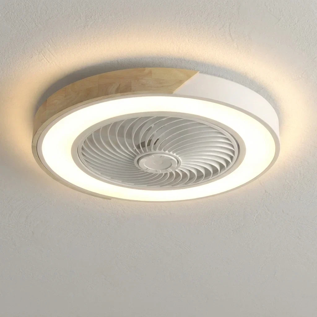 Plafondventilator met LED-lamp en afstandsbediening