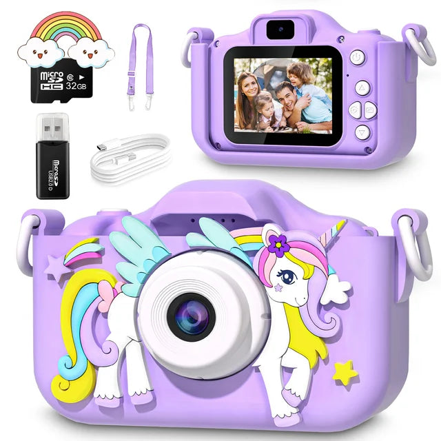 Kindercamera met 32GB Geheugenkaart