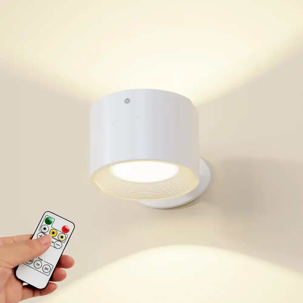 Draadloze led-muurlamp met accu