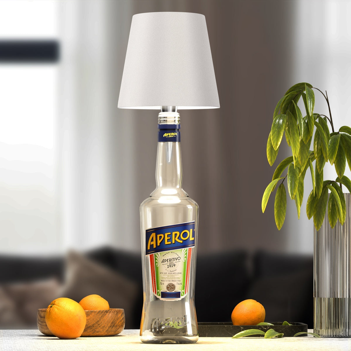 Draadloze LED Flessenlamp
