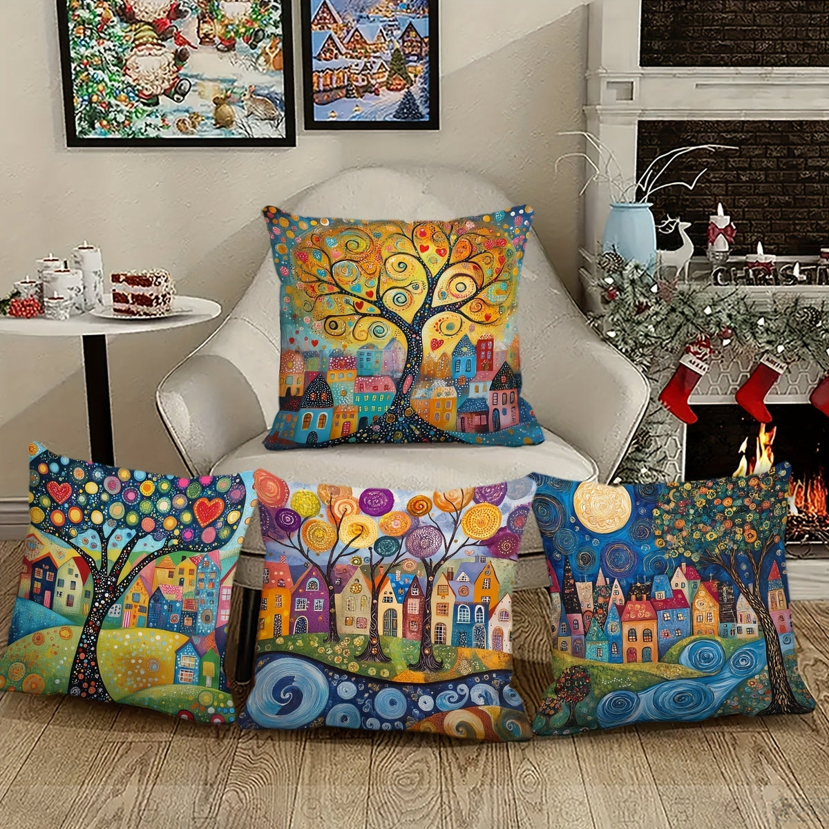 Liora Pluche Kussenslopen Set 40x40 cm