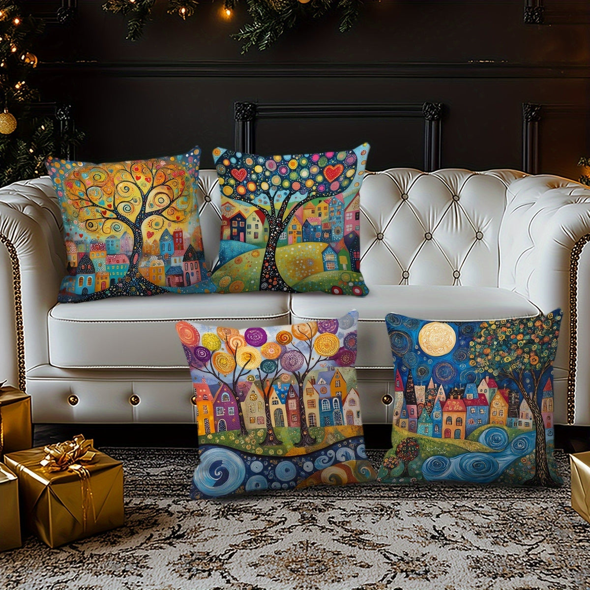 Liora Pluche Kussenslopen Set 40x40 cm