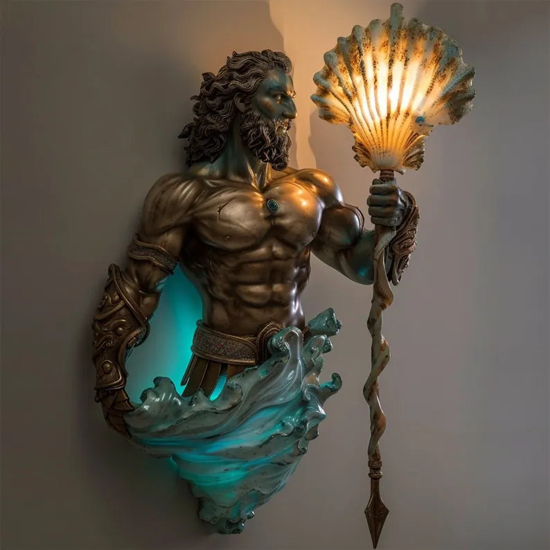 Draadloze LED Wandlamp