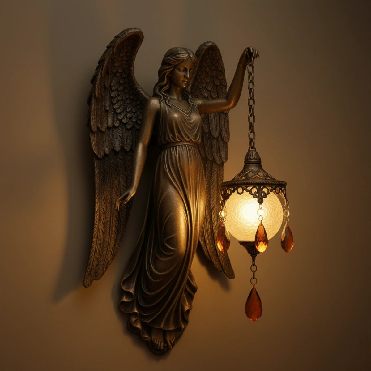 Draadloze LED Wandlamp