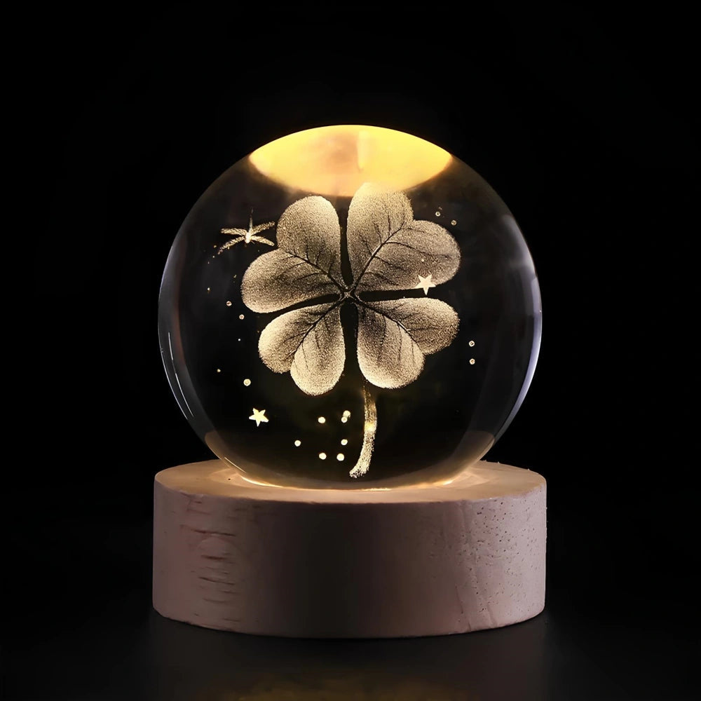 StellaGlow kristallen 3D tafellamp