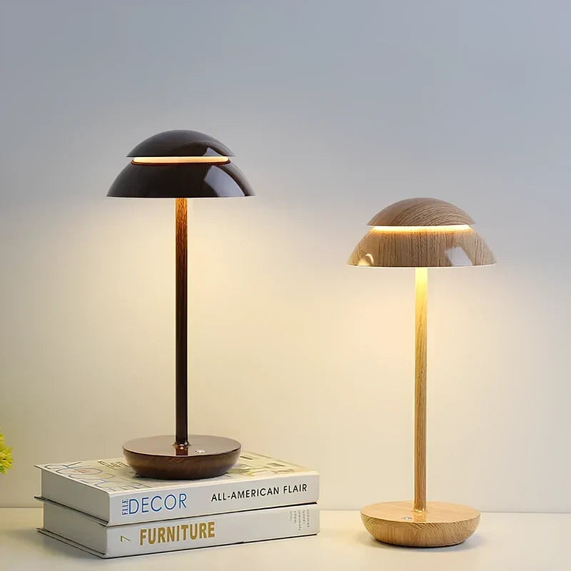 Draadloze dimbare aluminium tafellamp
