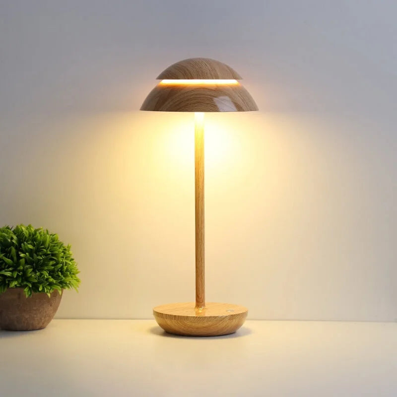 Draadloze dimbare aluminium tafellamp