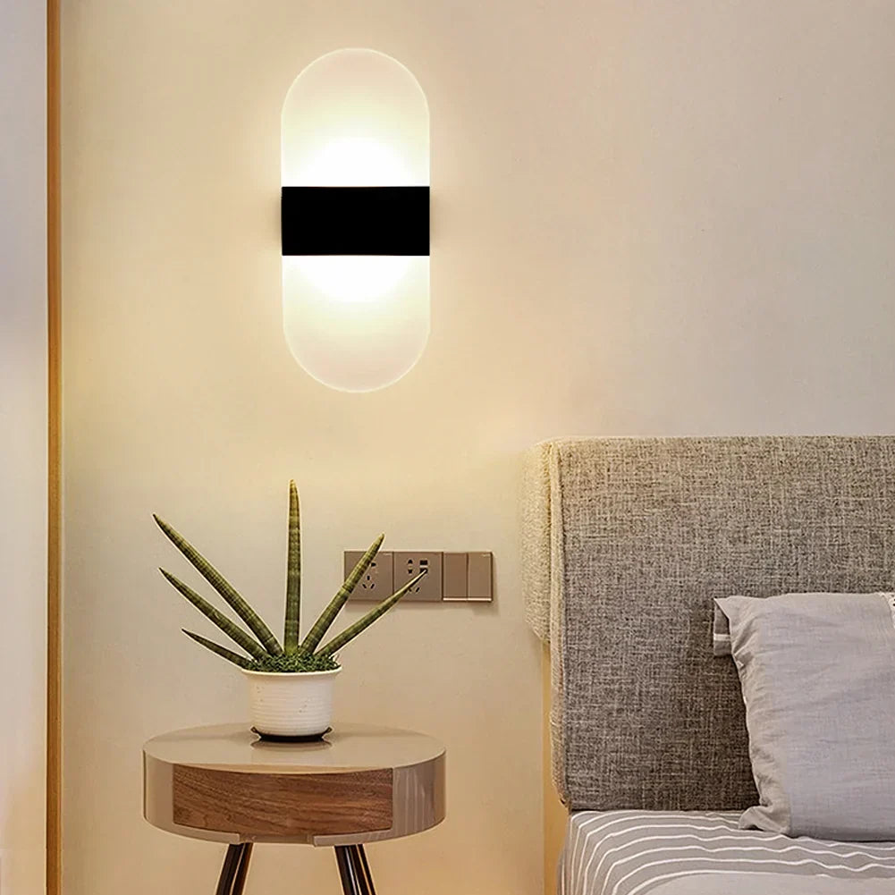 Oplaadbare magnetische led wandlamp