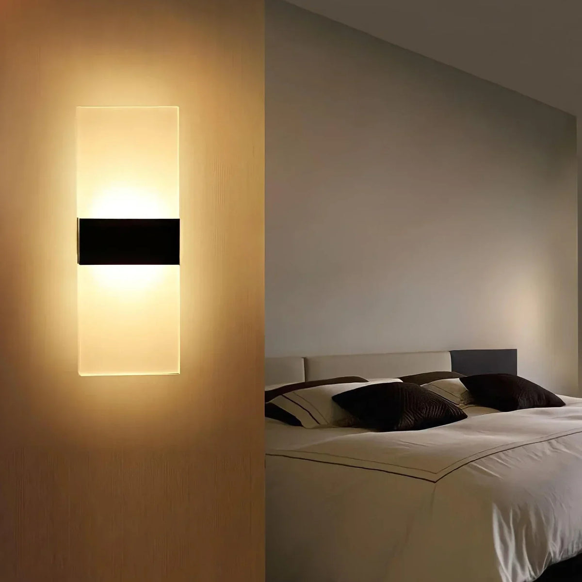 Oplaadbare magnetische led wandlamp