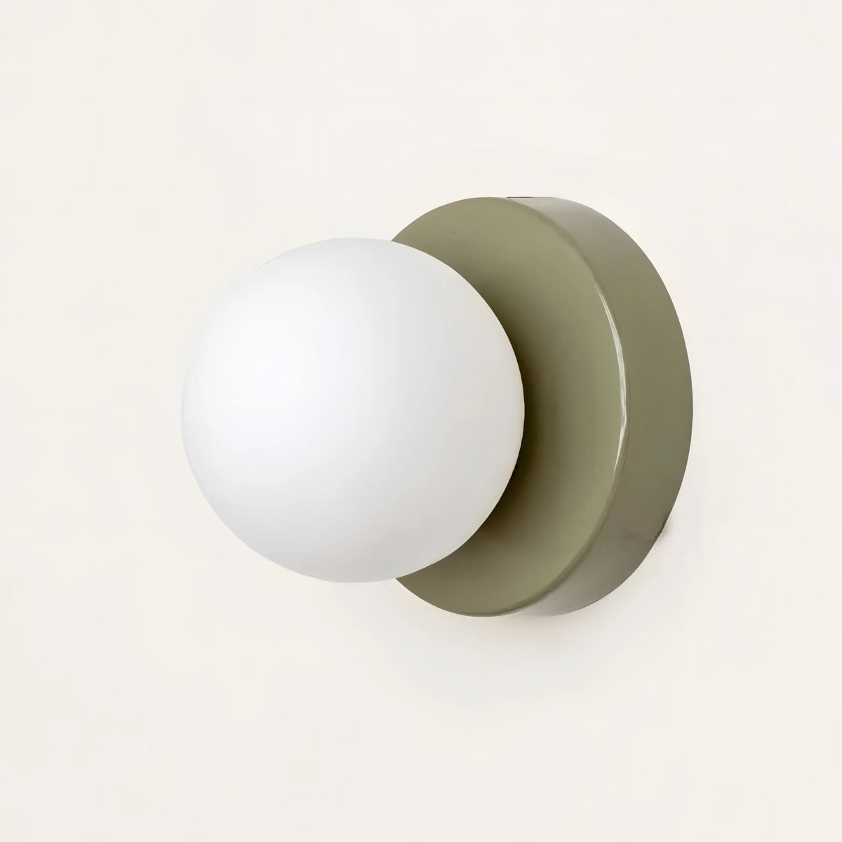 Glazen bol wandlamp met G9-fitting