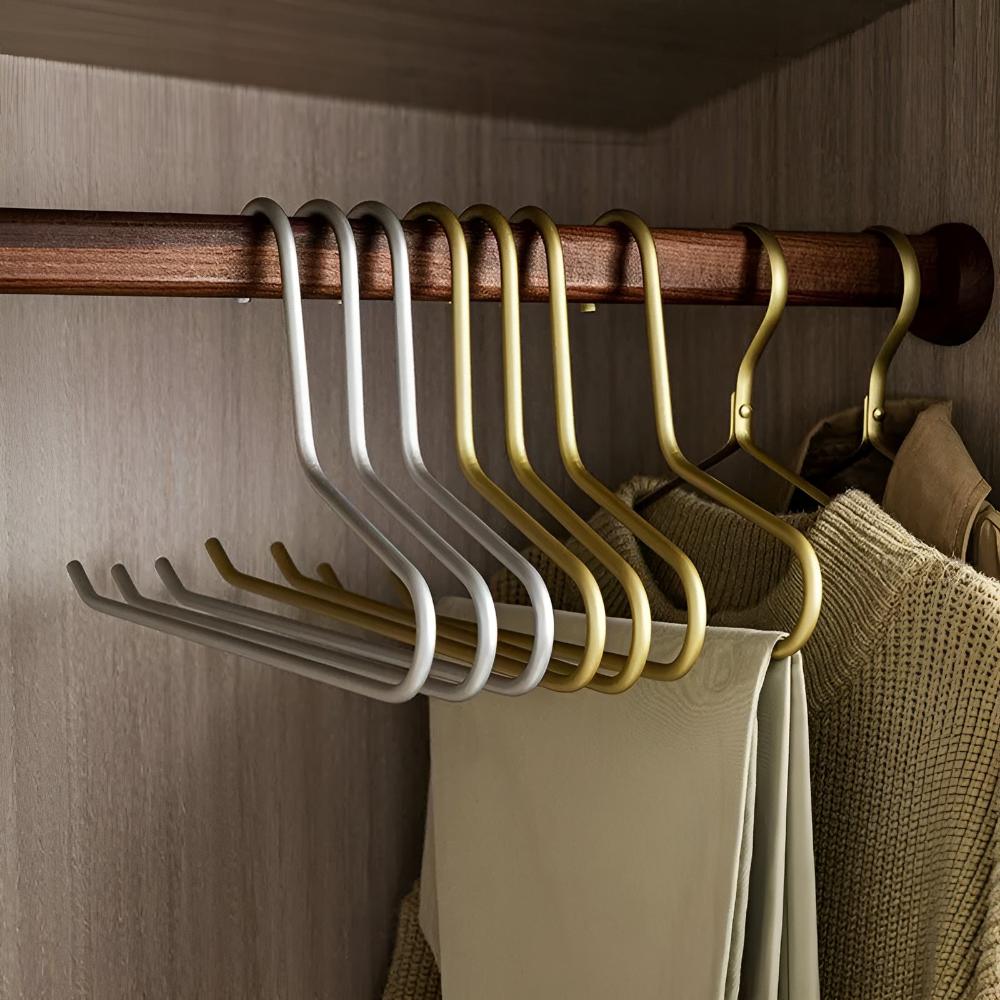 Mira metalen kleerhangers set