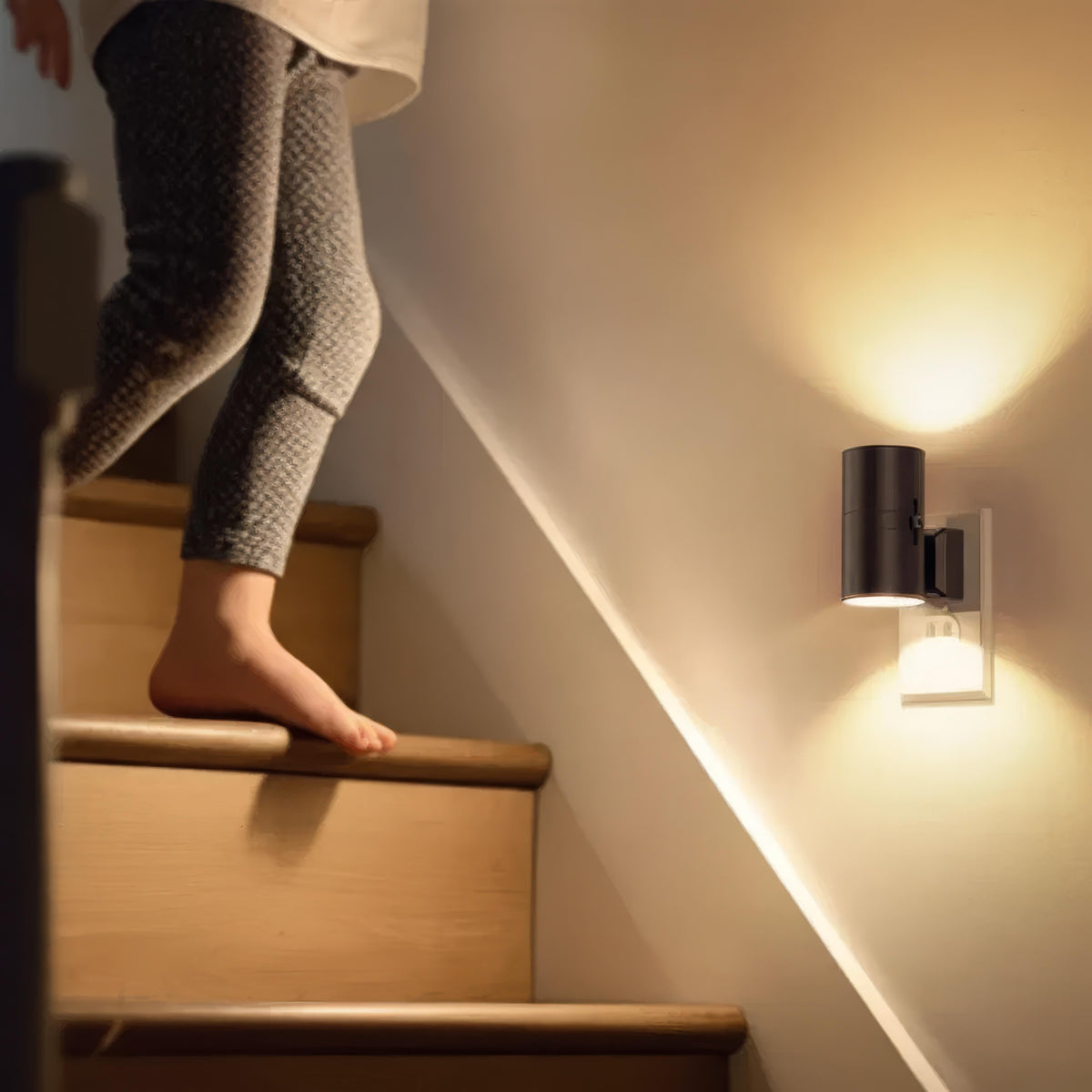 Dimbaar Nachtlampje Stopcontact Set Van 2