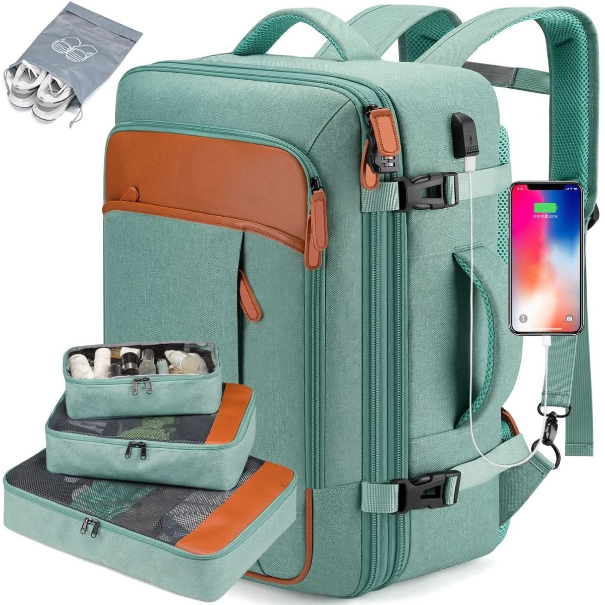 Cabin Rugzak Met Schoenenvak & USB-Poort