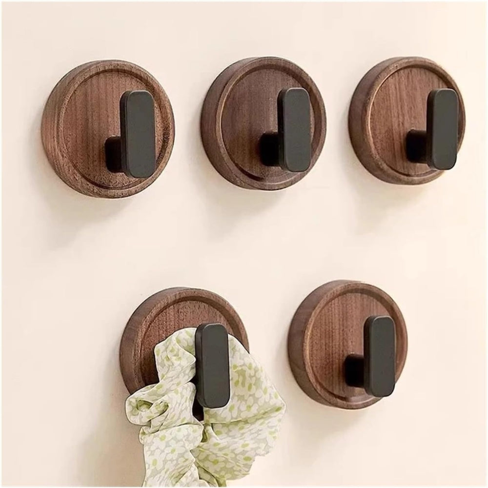 Nora minimalistische houten muurhaak
