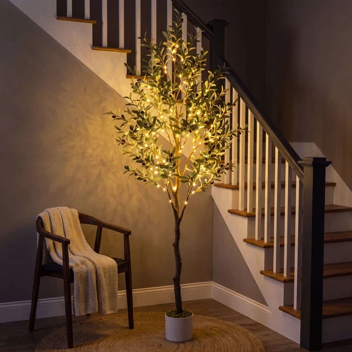 Verlichte Olijfboom Kunstboom