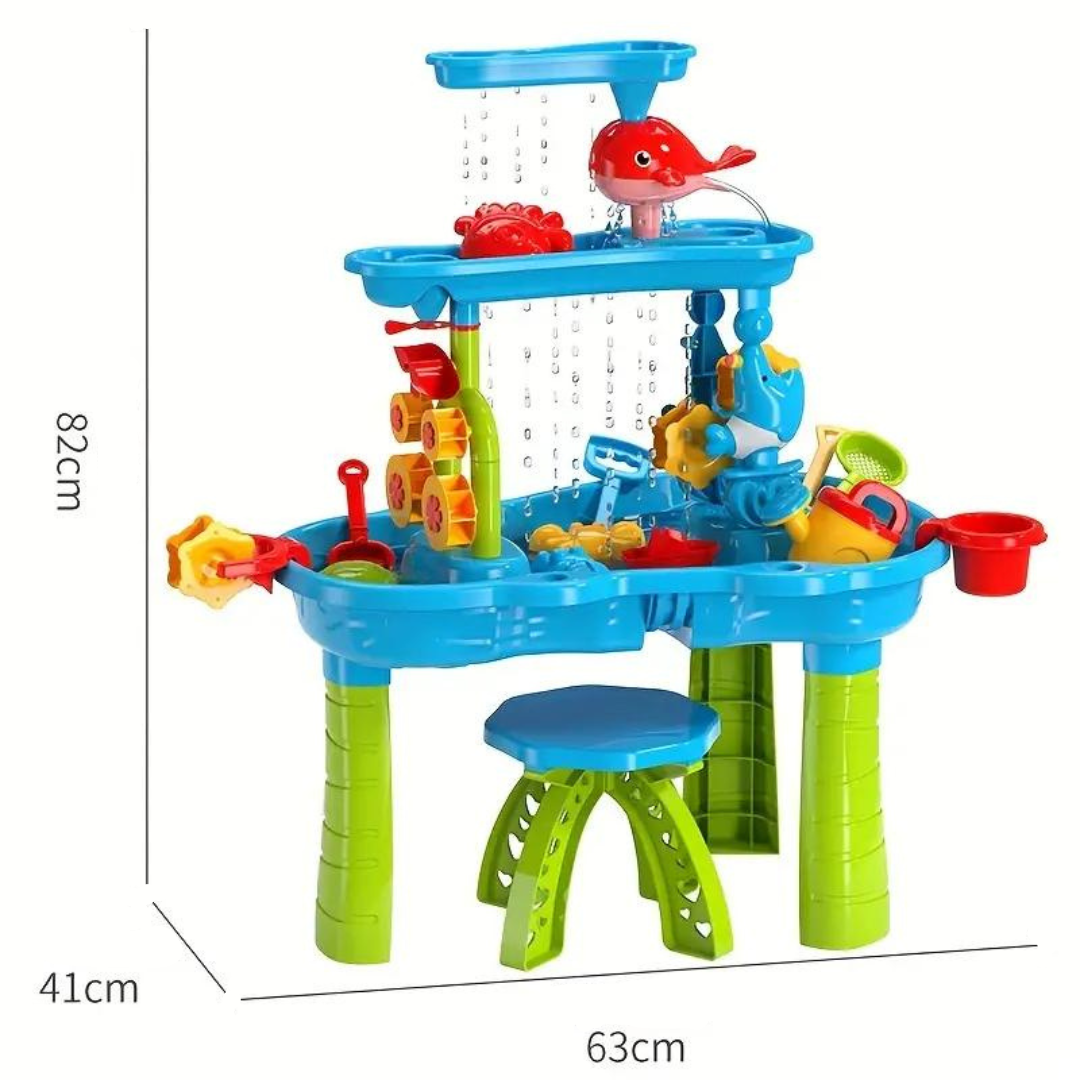 3-laags Zand- en Waterspeeltafel