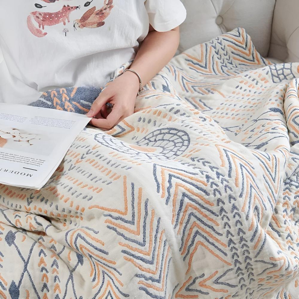 Oriana omkeerbare katoenen plaid