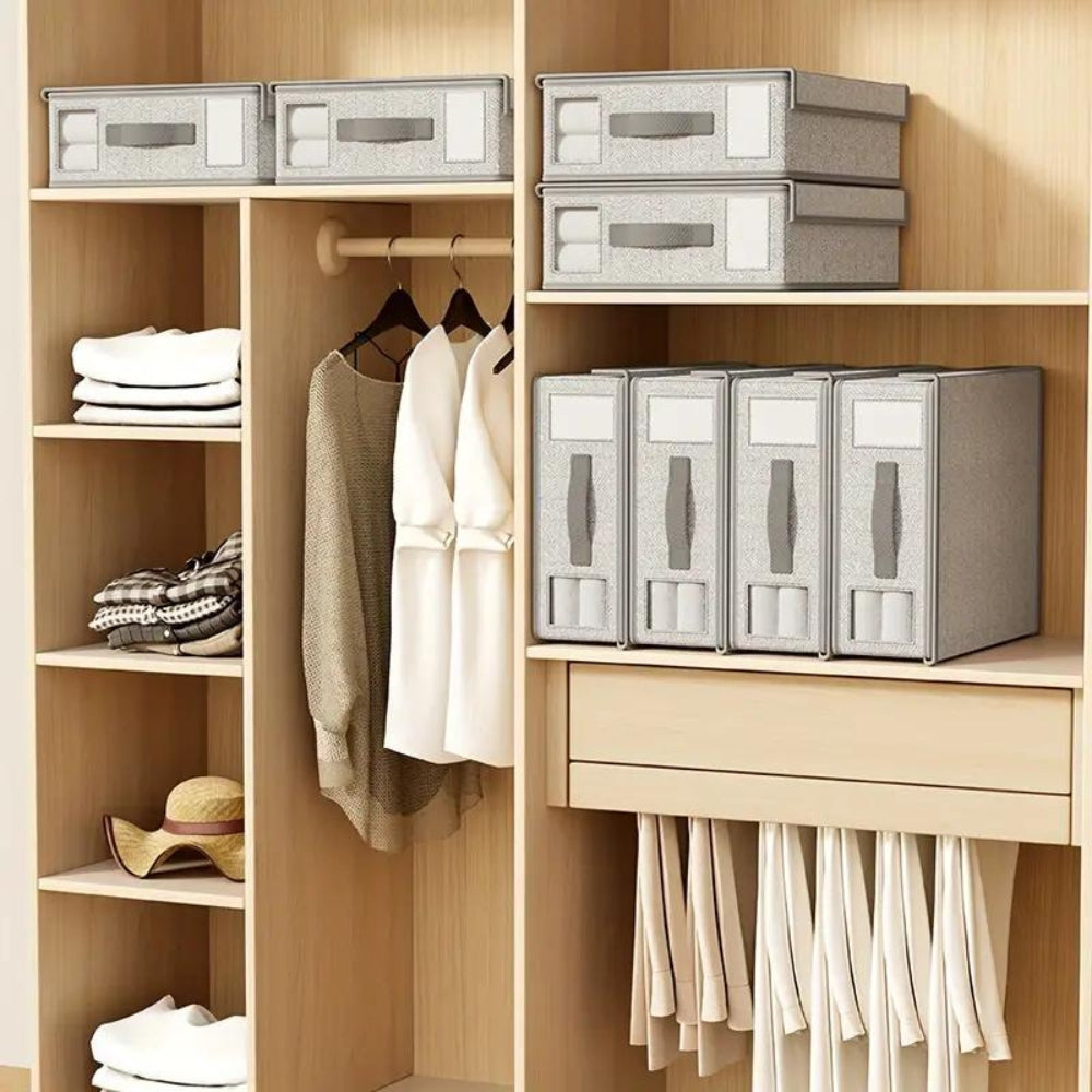 Opvouwbare beddengoed organizer