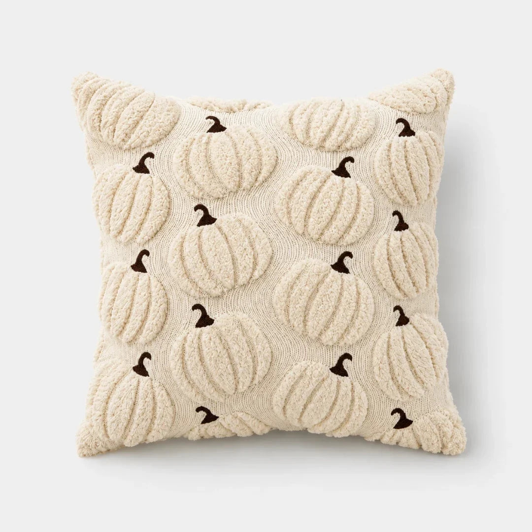 Pavo pompoen chenille kussenhoes
