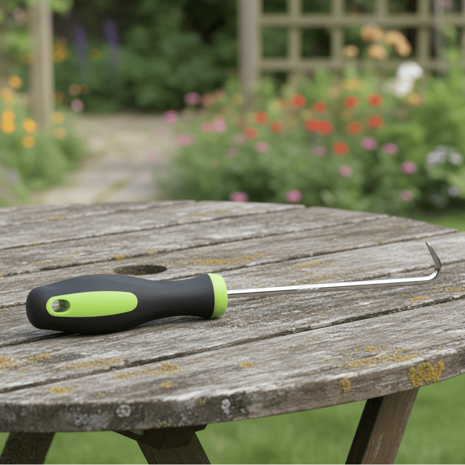 Ergonomische staande onkruidtrekker