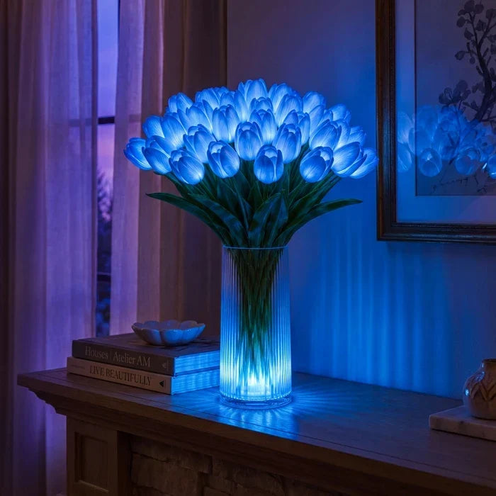 LED Tulpenboeket Sfeerlamp