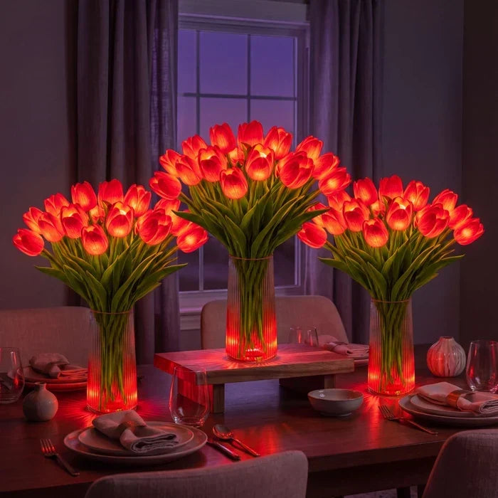 LED Tulpenboeket Sfeerlamp