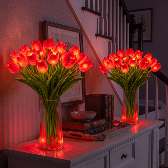 LED Tulpenboeket Sfeerlamp