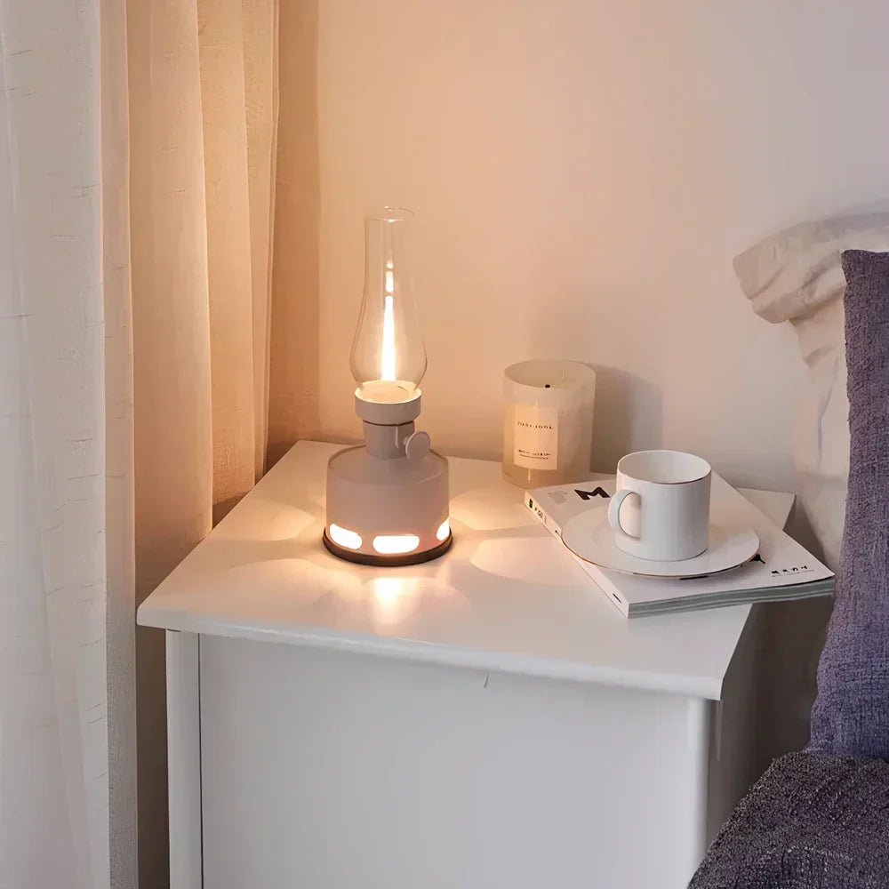 Vintage stijl oplaadbare LED-lantaarn