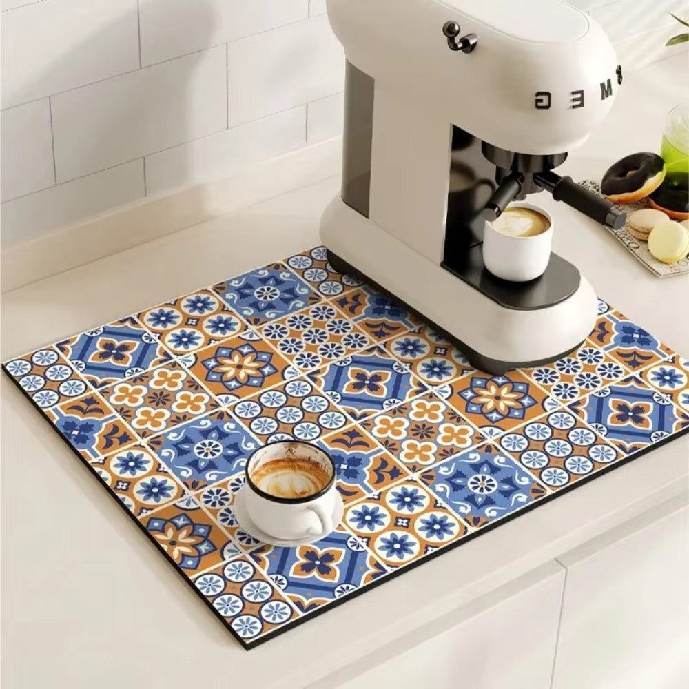 Sneldrogende koffie droogmat