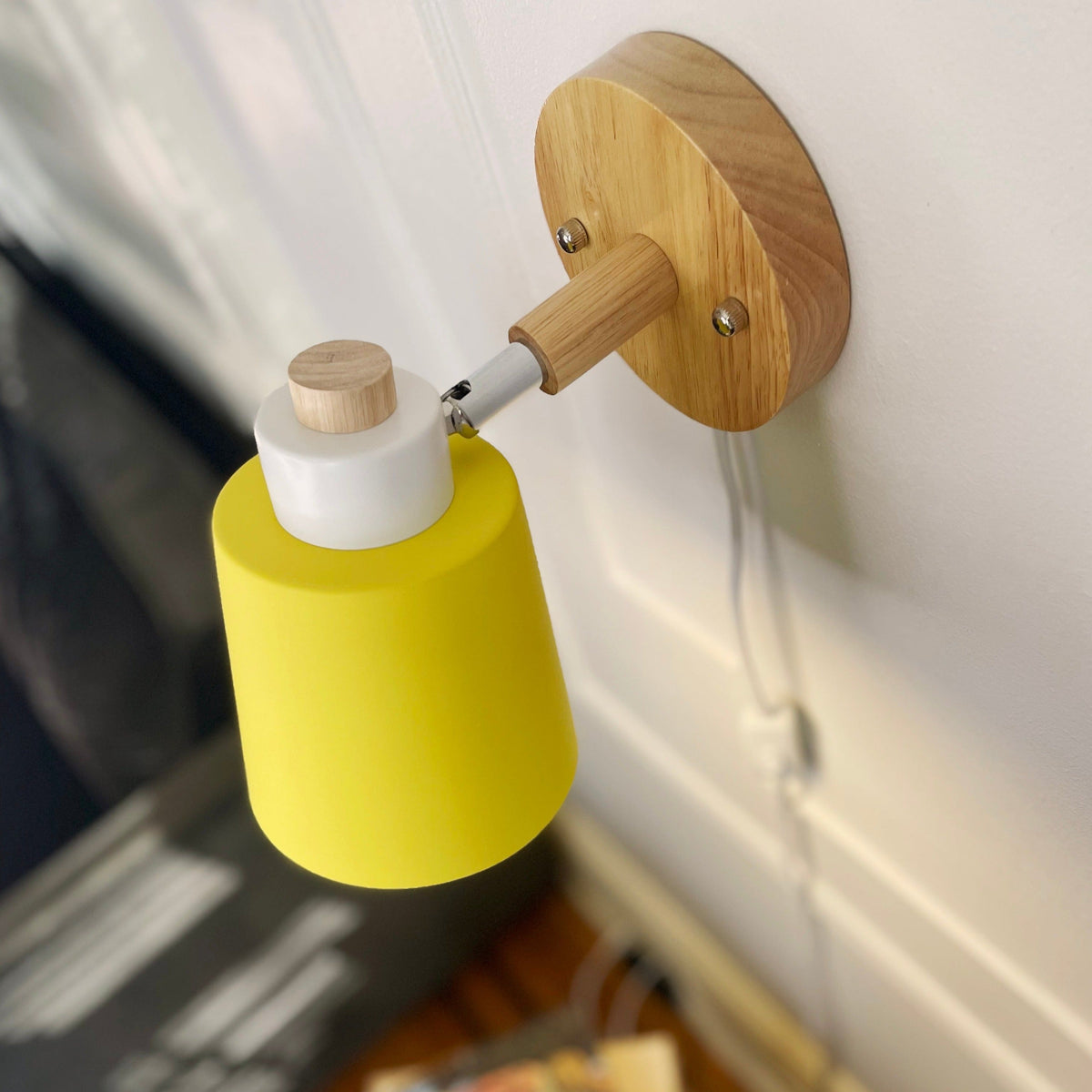 Verstelbare Wandlamp Met Stekker