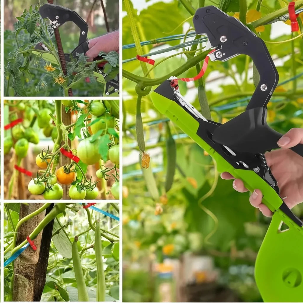 Plantbindmachine voor plantenondersteuning