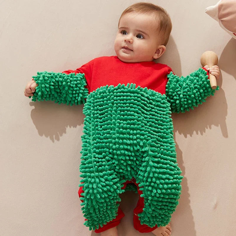 Baby dweil romper kruippakje