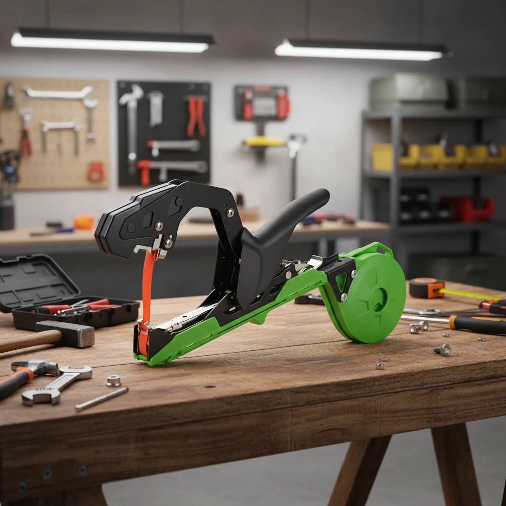 Plantbindmachine voor plantenondersteuning