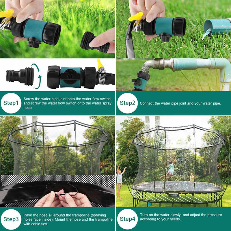 Trampoline Sprinkler 12m Watersproeier