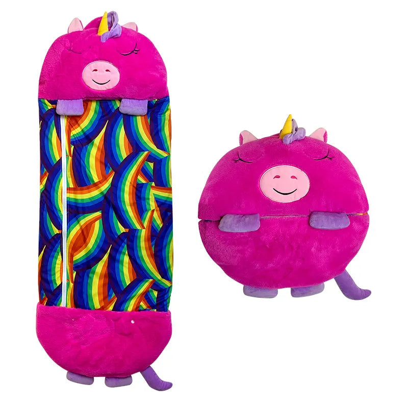 2-in-1 Slaapzak & Knuffeldier