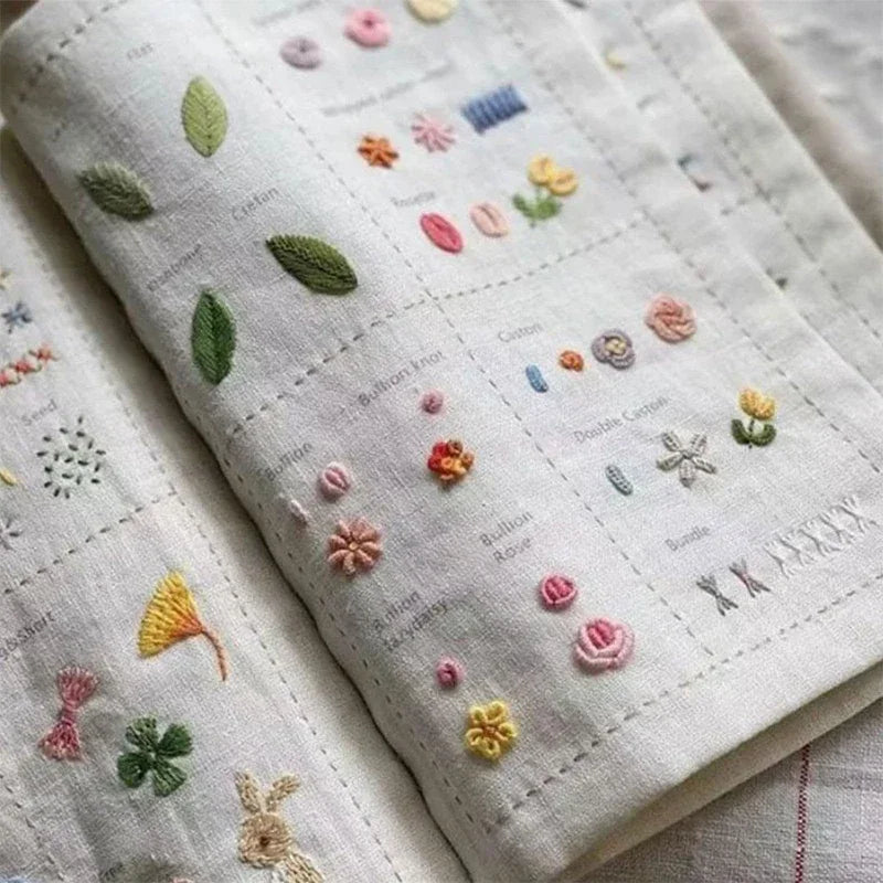 Leer borduren borduurboek voor beginners