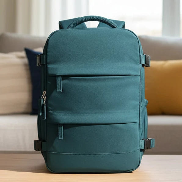Compacte handbagage rugzak met laptopvak