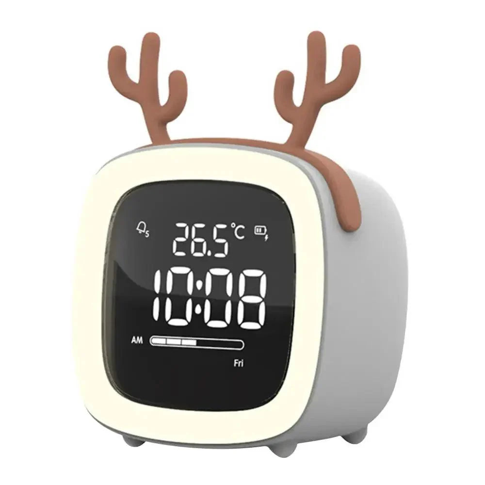 Cartoon LED wekkerlamp