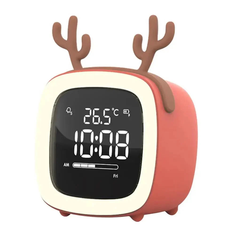 Cartoon LED wekkerlamp