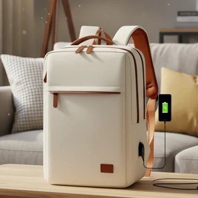Nova rugzak met laptopvak en USB-poort