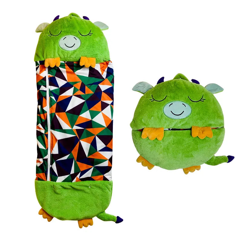 2-in-1 Slaapzak & Knuffeldier