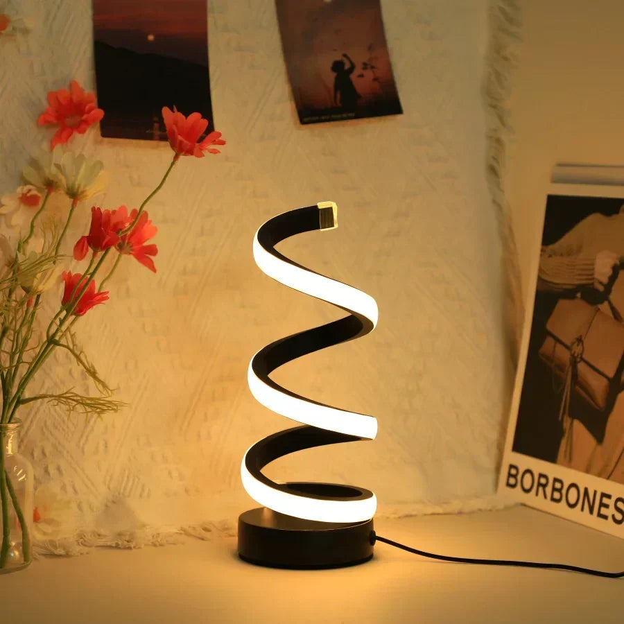 S-Vormige USB LED-Bureaulamp